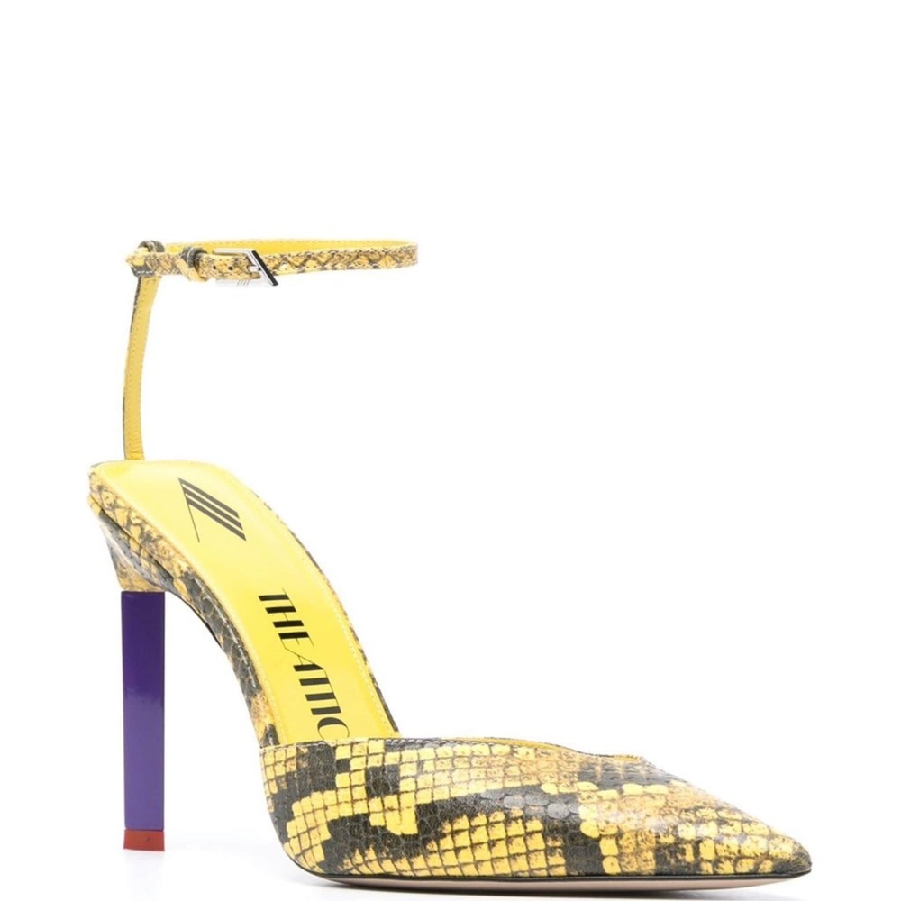 The attico snake skin pumps
